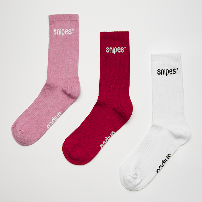 SNIPES 3 PACK - Basic Logo Crew Socks multicolor 24644 1