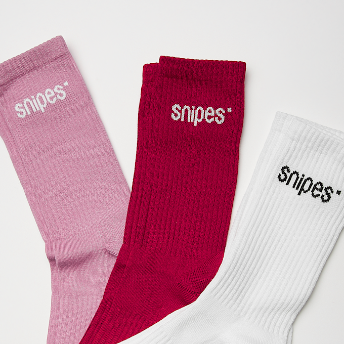SNIPES 3 PACK - Basic Logo Crew Socks multicolor 24644 2