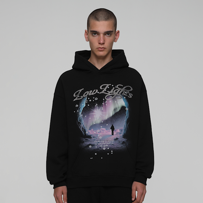 Low Lights Studios Sirius Hoodie czarny 24687 1