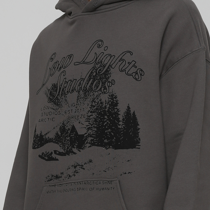 Low Lights Studios Arctic Breeze Hoodie gris 24688 3