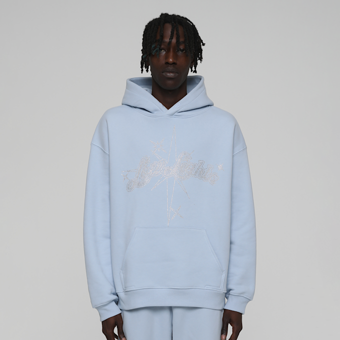 Low Lights Studios Stargaze Rhinestone Hoodie azul 24690 1