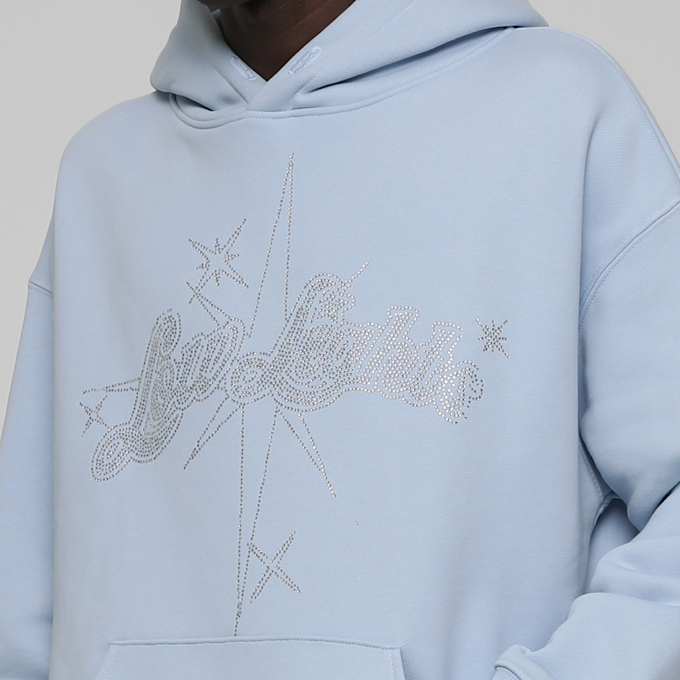 Low Lights Studios Stargaze Rhinestone Hoodie niebieski 24690 3