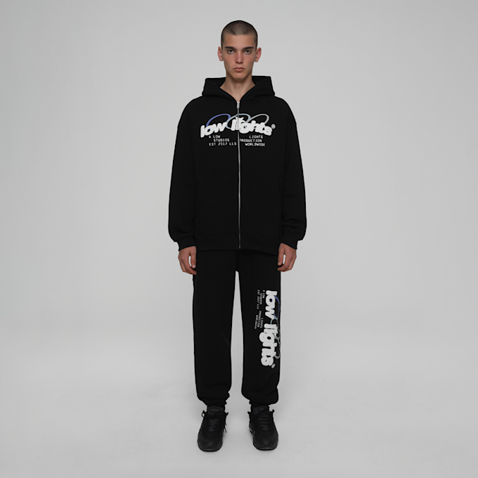 Low Lights Studios Arctic Ring Logo Jogger crna 24693 4