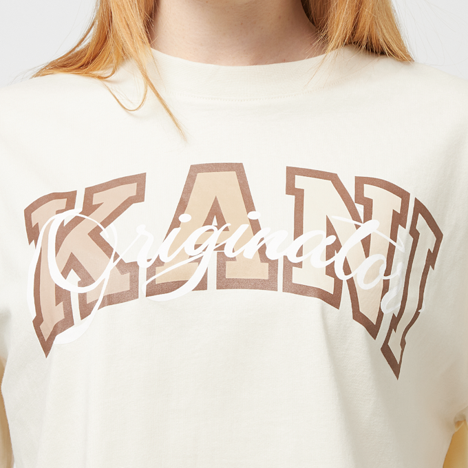Karl Kani Serif Originator Crop Tee beige 24701 3