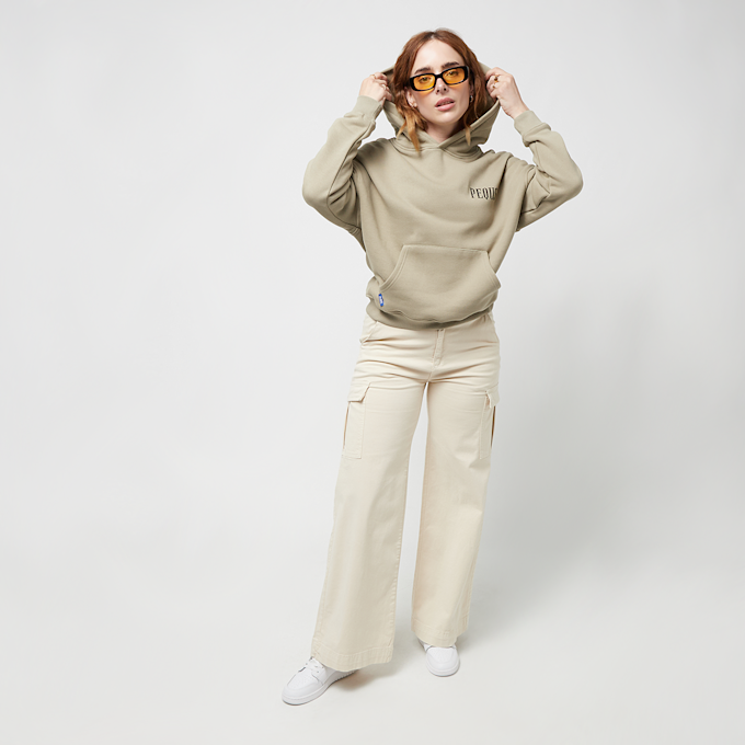 PEQUS Cropped Island of Heartbreaks Hoodie gris 24721 5