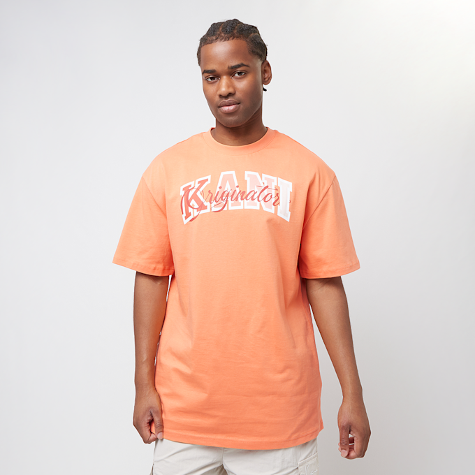 Karl Kani Serif Originator Tee orange 24729 1