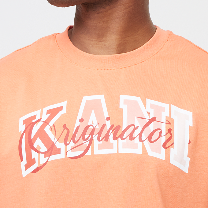 Karl Kani Serif Originator Tee orange 24729 3