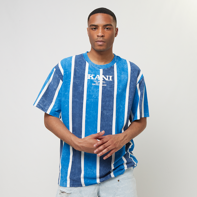 Karl Kani Retro Washed Stripe Tee blau 24731 1