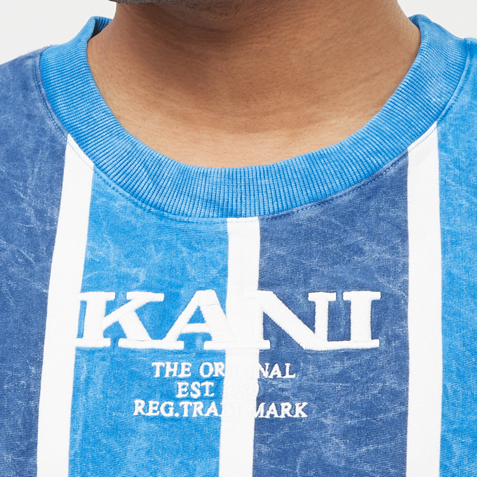 Karl Kani Retro Washed Stripe Tee blau 24731 3