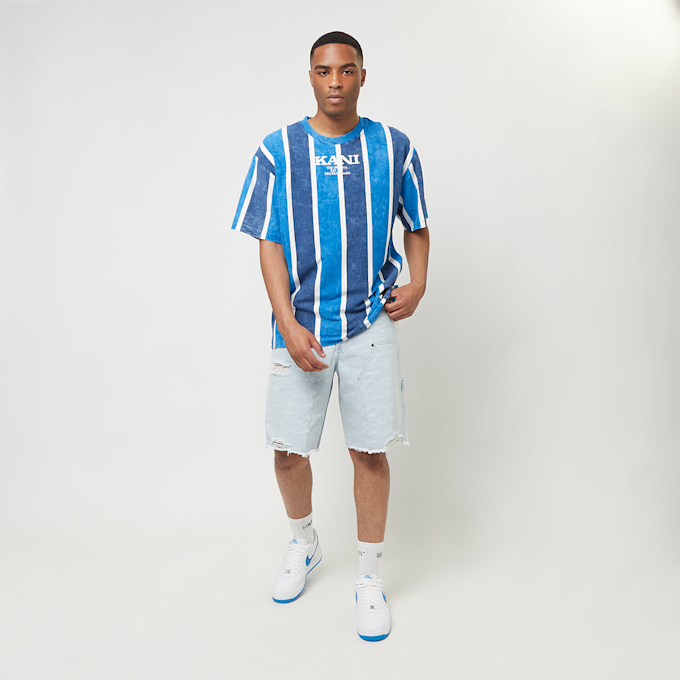 Karl Kani Retro Washed Stripe Tee blau 24731 4
