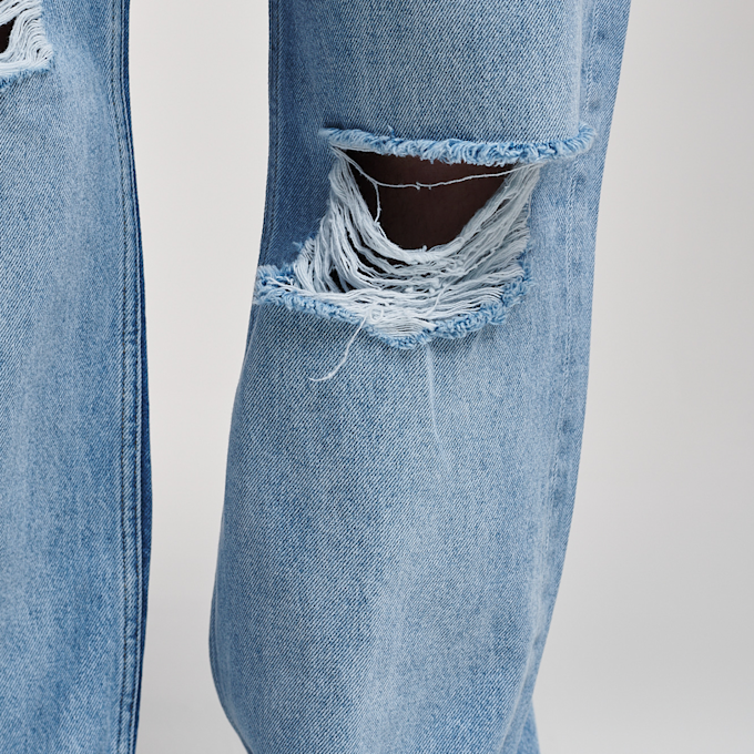 2Y STUDIOS Anduin Ripped Baggy Jeans bleu 24755 3