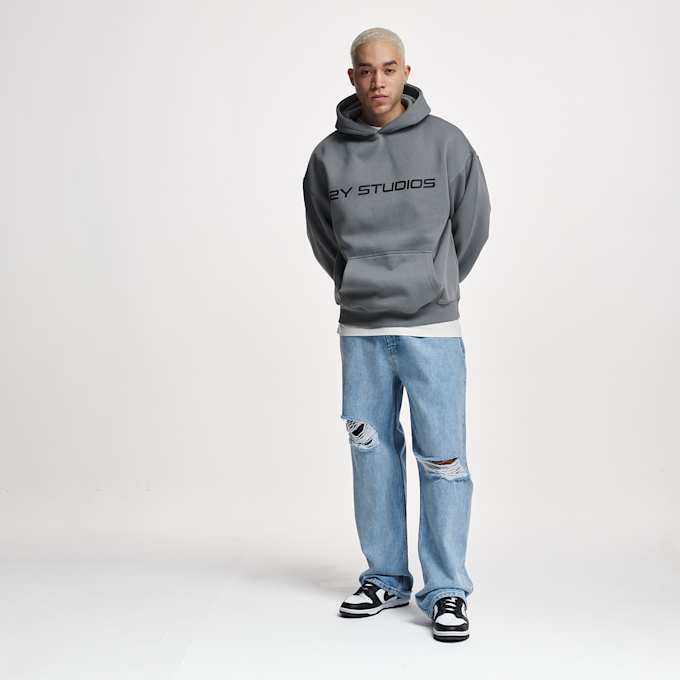 2Y STUDIOS Anduin Ripped Baggy Jeans bleu 24755 5