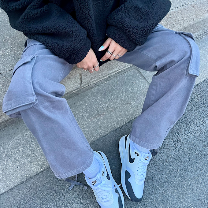2Y STUDIOS Kiran 4-Pocket Cargo grijs 24762 6