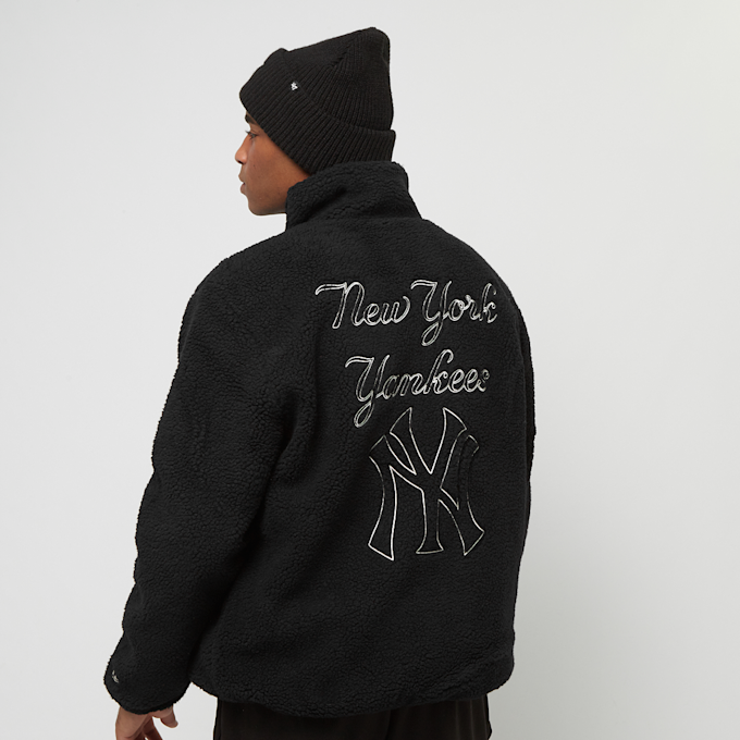 New Era MLB Sherpa Jacket New York Yankees czarny 24809 1