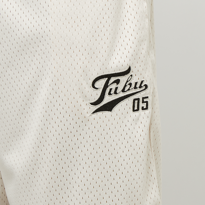 FUBU Varsity Mesh Shorts blanco 24818 4