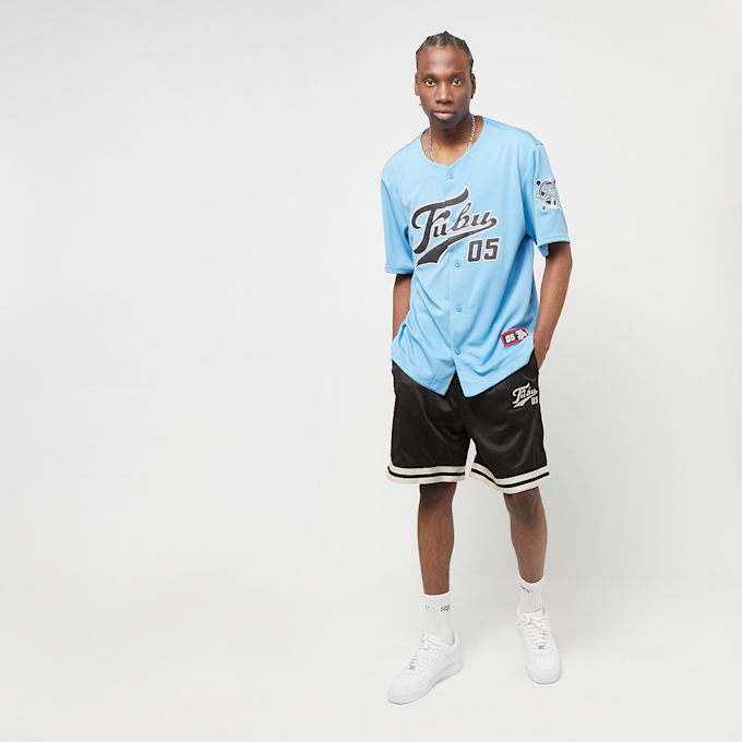 FUBU Varsity Mesh Shorts negro 24819 5