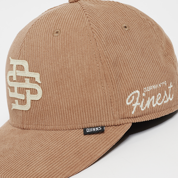 DJINNS 6 Panel TrueFit CordFelt brun 24883 4