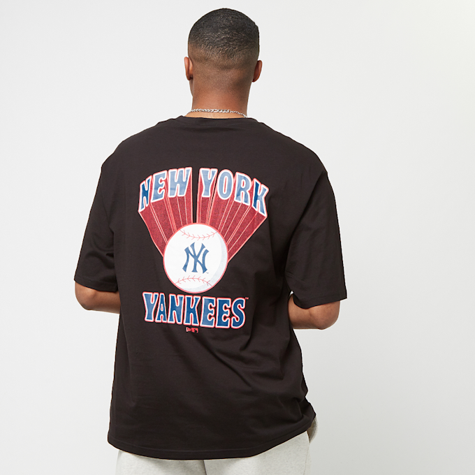 New Era MLB Baseball Graphic Oversize Tee New York Yankees schwarz 24901 1