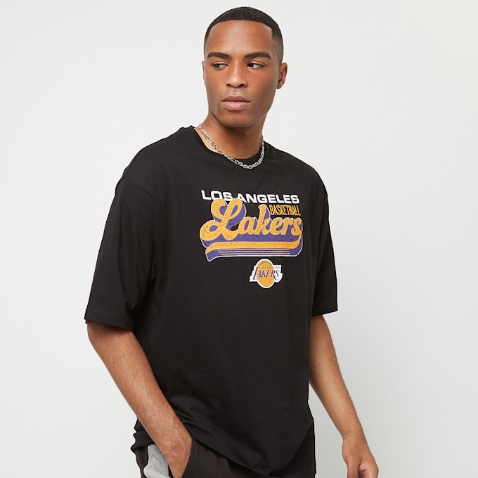 New Era NBA Graphic Oversized Tee Los Angeles Lakers schwarz 24903 1