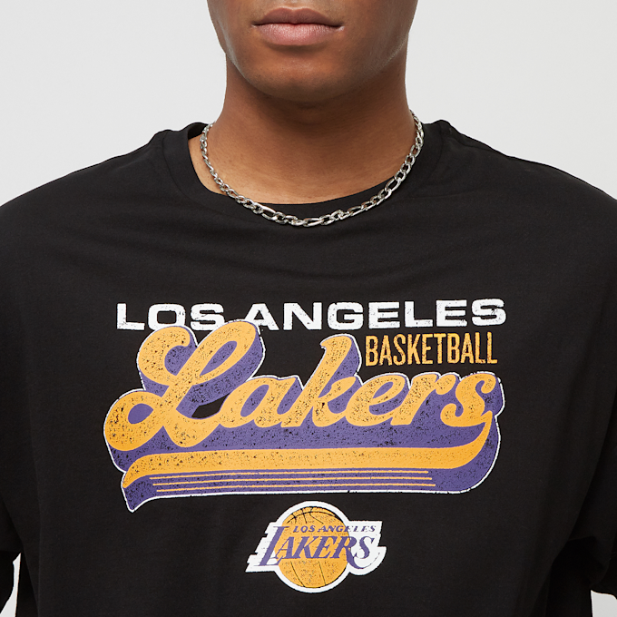 New Era NBA Graphic Oversized Tee Los Angeles Lakers schwarz 24903 3