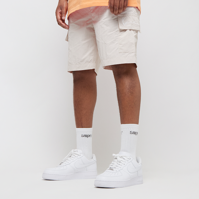 Karl Kani Small Signature Essential Cargo Shorts beige 24929 1