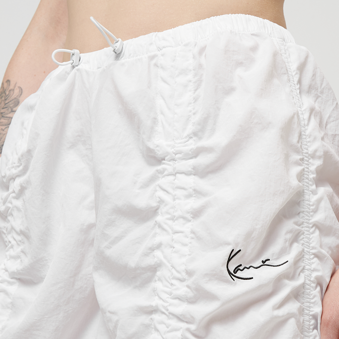 Karl Kani Small Signature Gathering Parachute Pants weiß 24939 3