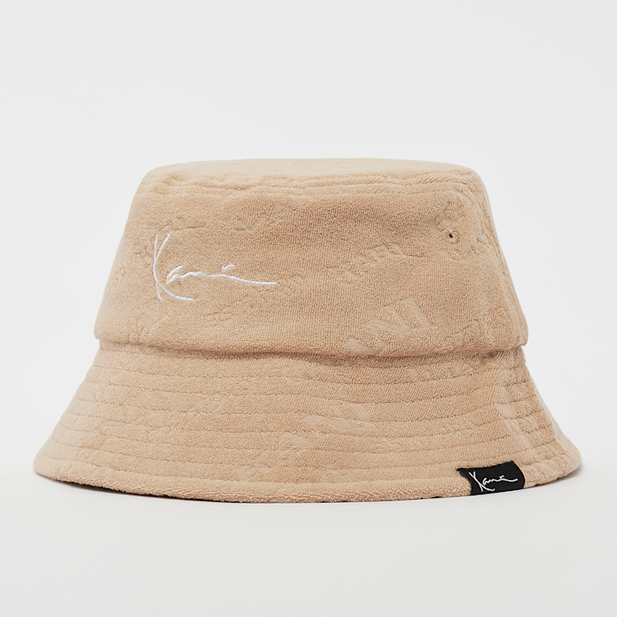 Karl Kani Signature Frottee Bucket Hat beige 24952 1