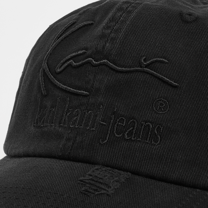 Karl Kani Jeans Block Oversized Embro Cap schwarz 24960 4