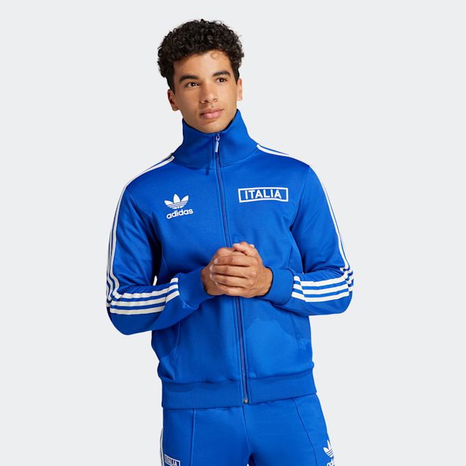adidas Originals FIGC Italien Trainingsjacke Football Pack zwart 25020 1