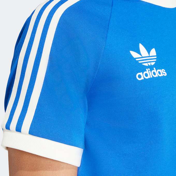 adidas Originals FIGC Italien 3-Streifen T-Shirt Football Pack bleu 25021 4