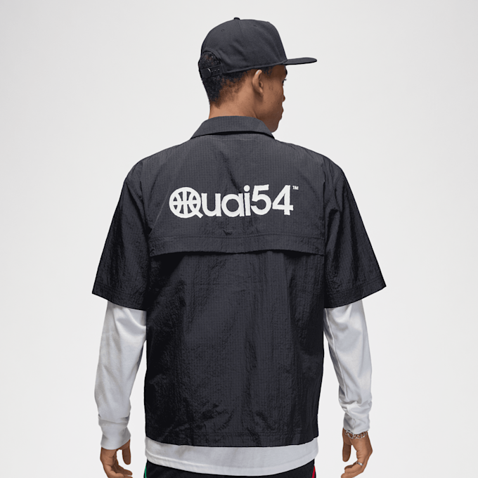 Jordan Quai 54 Warm-Up Shirt schwarz 25031 2