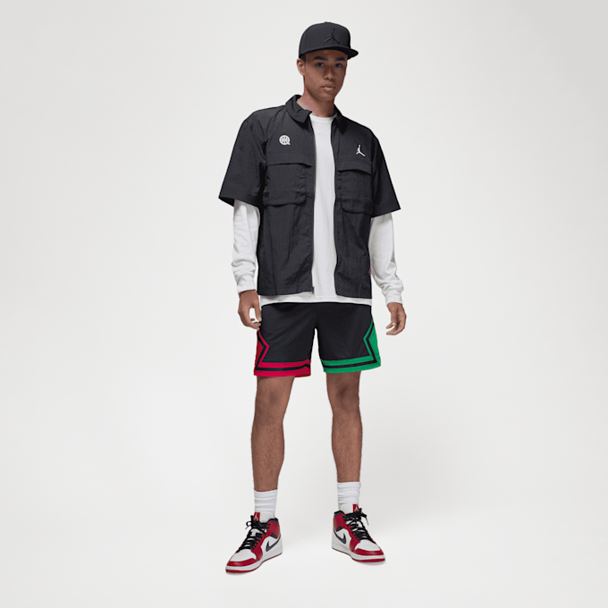 Jordan Quai 54 Warm-Up Shirt schwarz 25031 7
