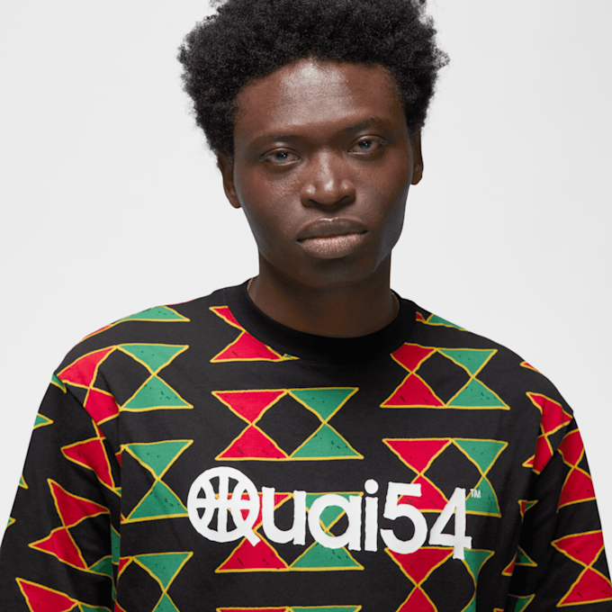 Jordan Quai 54 Short Sleeve All Over Print T-Shirt blanc 25032 3