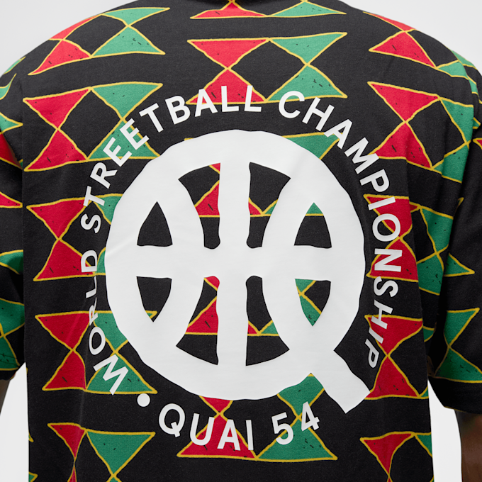Jordan Quai 54 Short Sleeve All Over Print T-Shirt blanc 25032 5