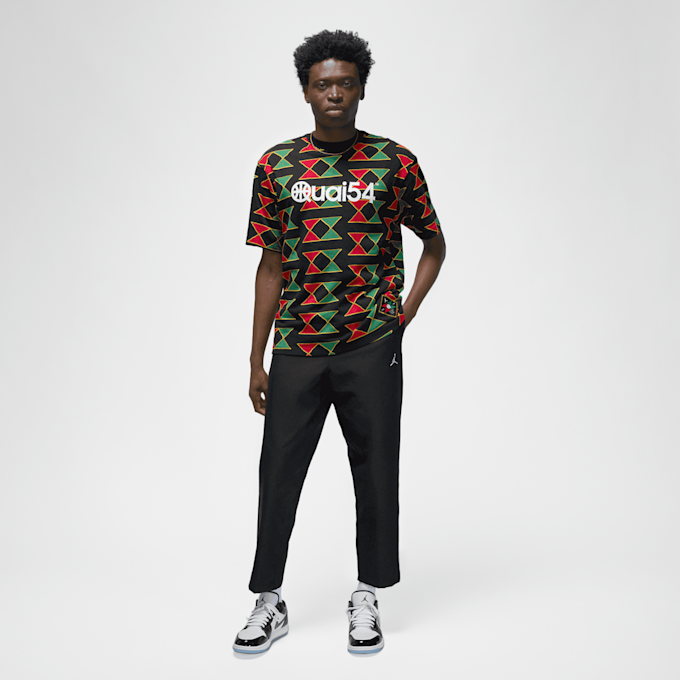 Jordan Quai 54 Short Sleeve All Over Print T-Shirt blanc 25032 7