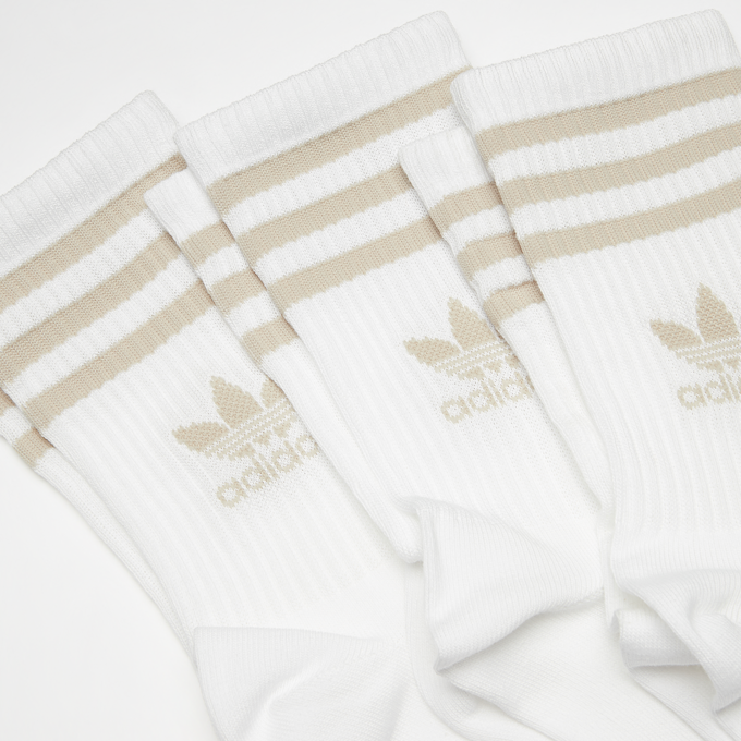 adidas Originals adicolor Crew Calcetines (3 Pack) blanco 25141 2