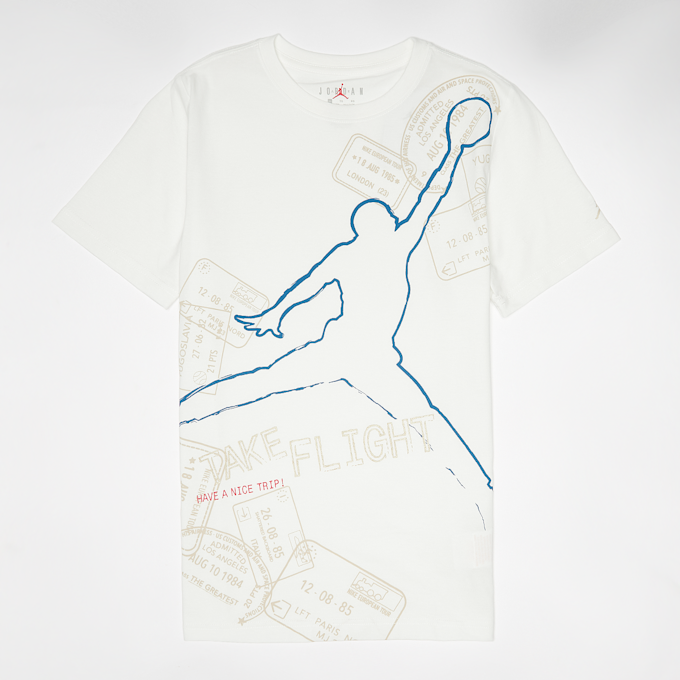 Jordan Jumpman Flight Stamps Shortsleeve Tee blanco 25204 1