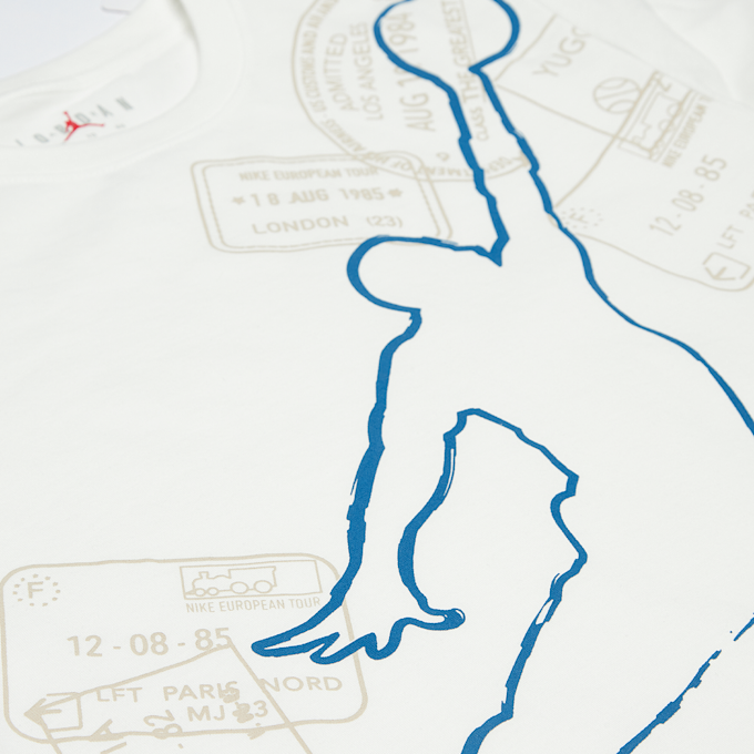 Jordan Jumpman Flight Stamps Shortsleeve Tee blanco 25204 3