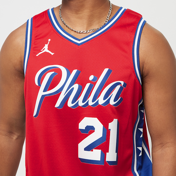 Nike NBA Dri-FIT Swingman Jersey Philadelphia 76ers - Joel Embiid rojo 25234 3