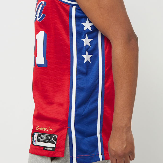 Nike NBA Dri-FIT Swingman Jersey Philadelphia 76ers - Joel Embiid rojo 25234 5