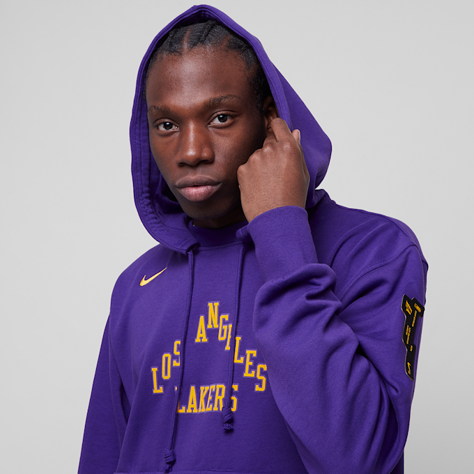 Nike Los Angeles Lakers Standard Issue City Edition Hoody morado 25253 3