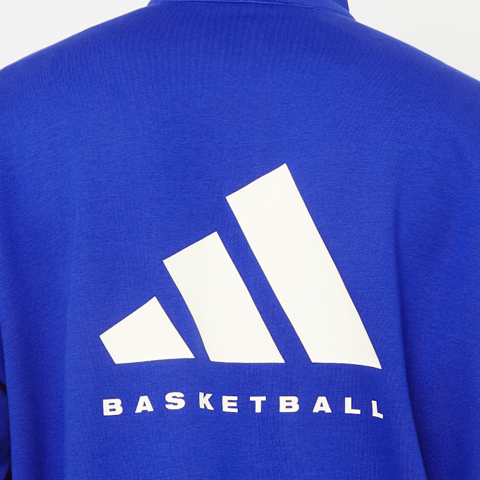 adidas Originals Basketball Fleece Half Zip blau 25313 4