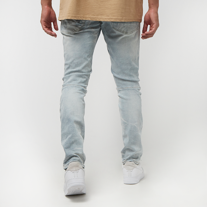 Smoke Rise Rip & Repaired Jeans blu 25365 2