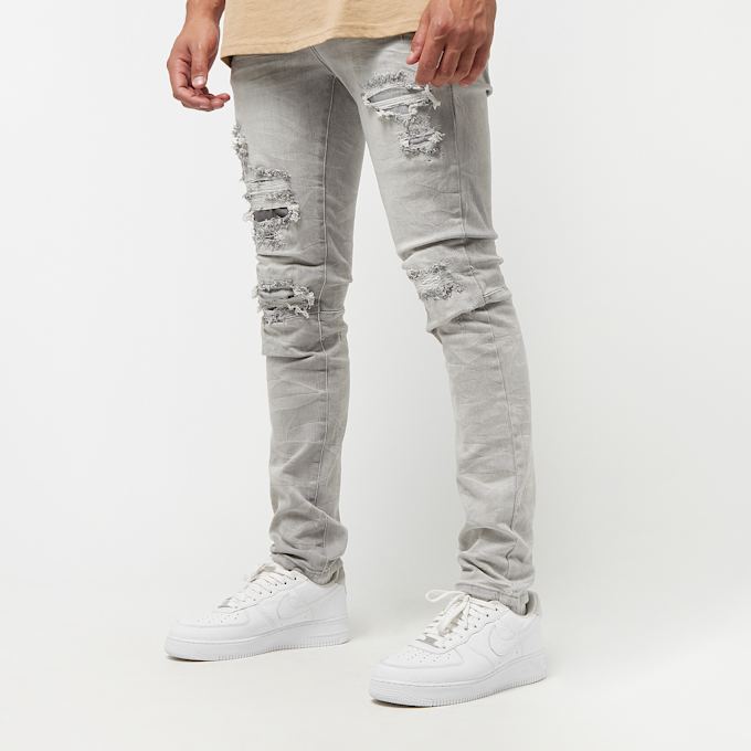 Smoke Rise Lightening Effect Jeans blu 25375 1