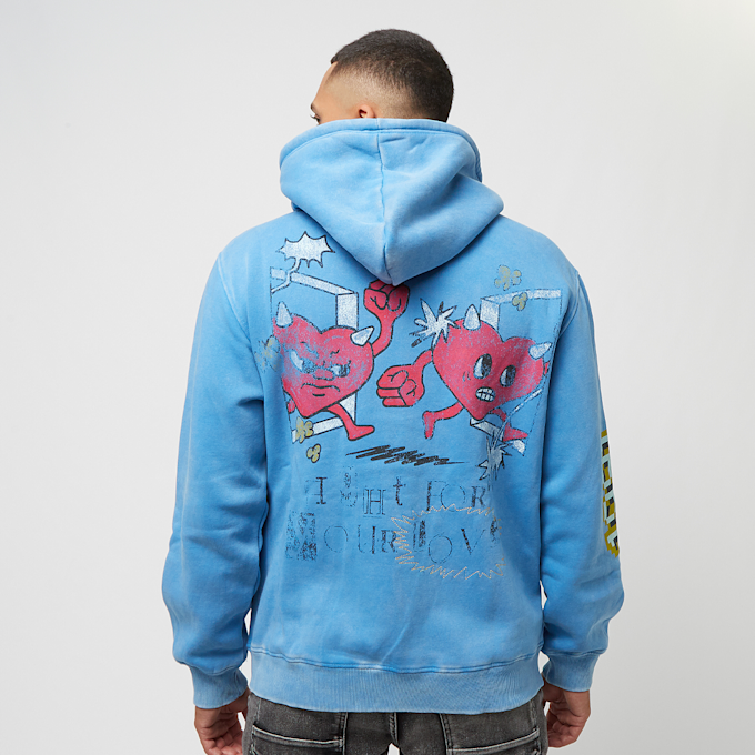 Smoke Rise Graphic Washed Hoody beige 25378 2