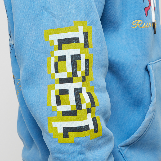 Smoke Rise Graphic Washed Hoody bege 25378 5