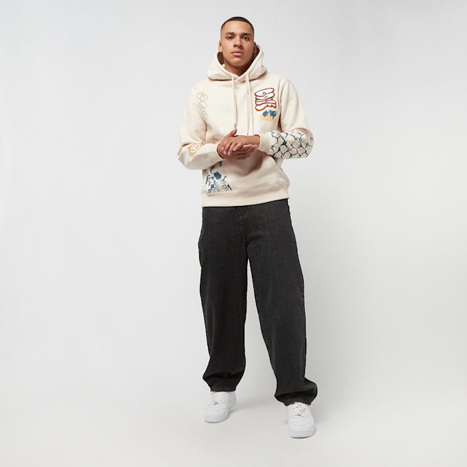 Smoke Rise Stencil & Graffiti Hoody beige 25382 8