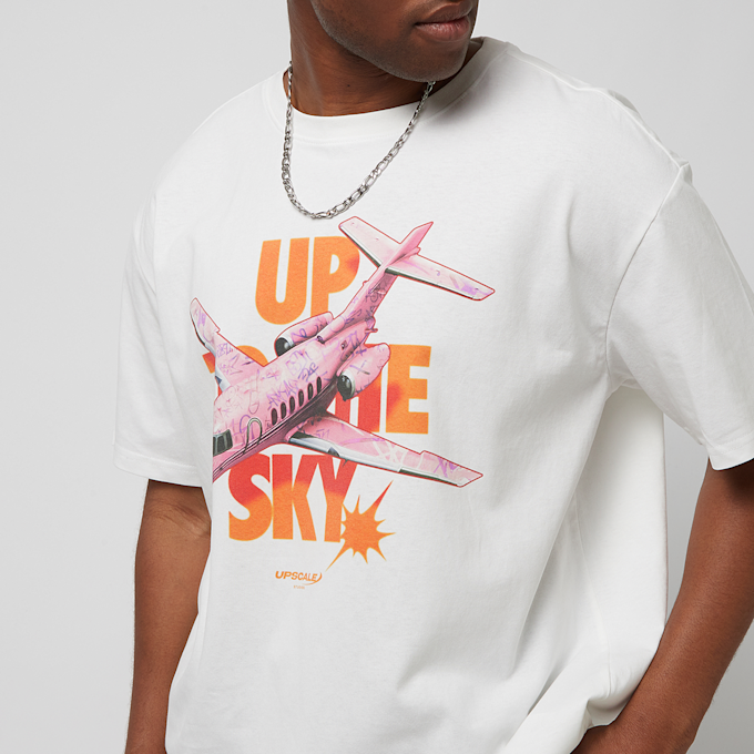 Upscale by Mister Tee Up to the Sky Oversize Tee blanc 25385 3