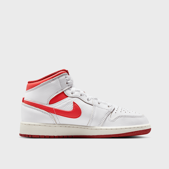 Jordan Air Jordan 1 Mid SE (GS) blanco 25395 2