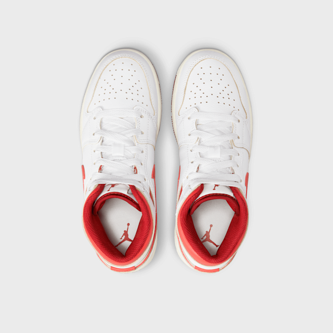 Jordan Air Jordan 1 Mid SE (GS) blanco 25395 6